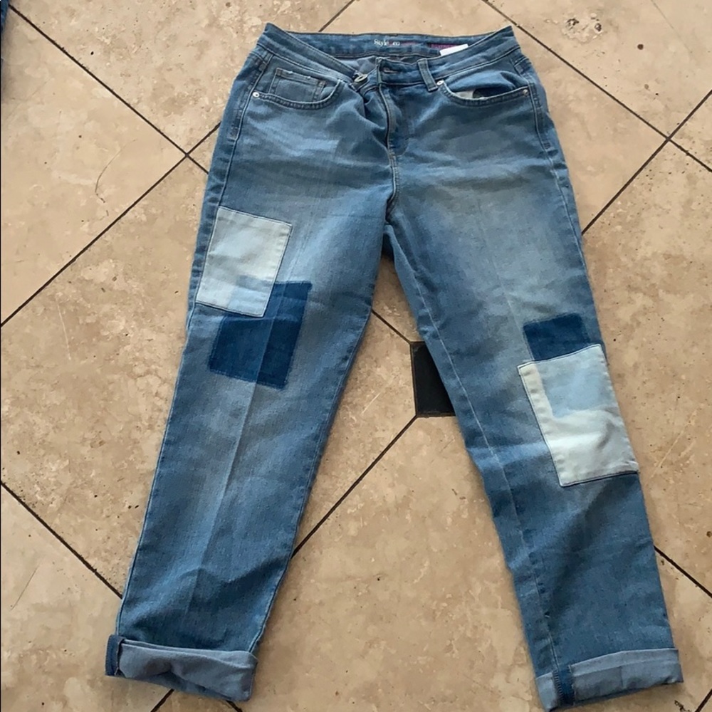 PATCHED MOM JEANS 💖